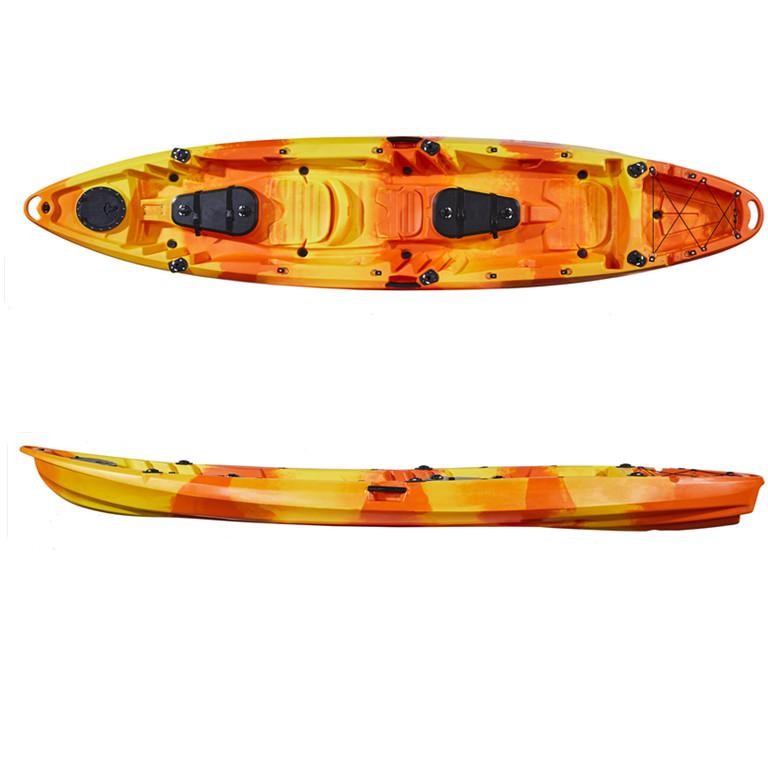Kayak Riviera Tandem - Color: Naranja/Amarillo